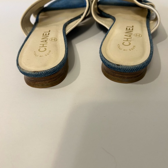 Chanel Denim Sandals - Picture 3 of 4